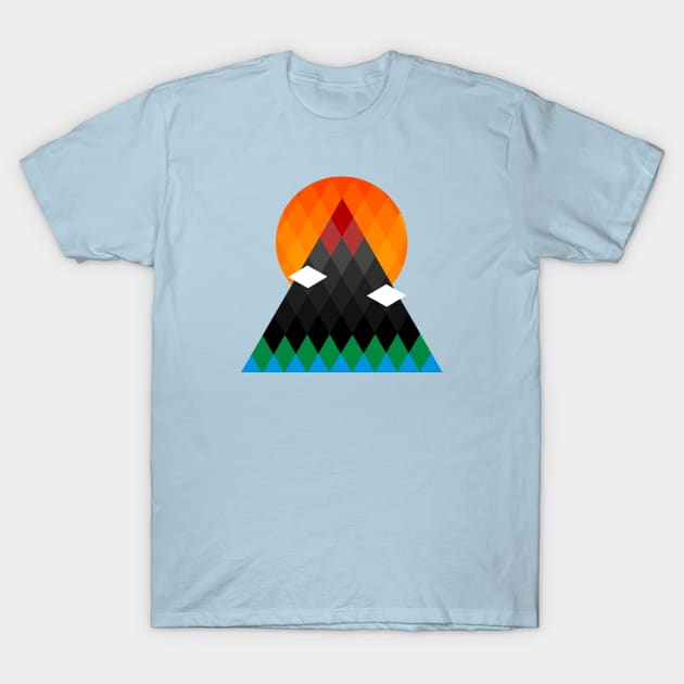 Volcano T-Shirt by Lumos19Studio